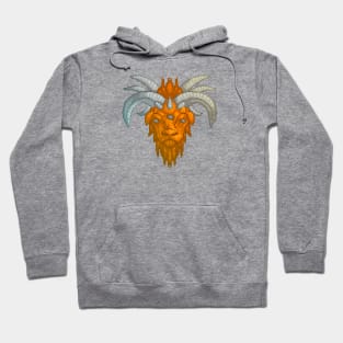 Gold Demonic Argali Hoodie